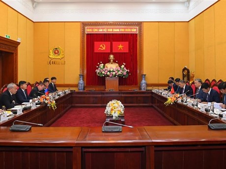 Panorama de la reunión. (Foto: dangcongsan.vn)