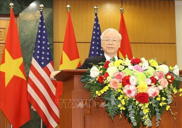 El secretario general del PCV, Nguyen Phu Trong. (Foto: VNA)