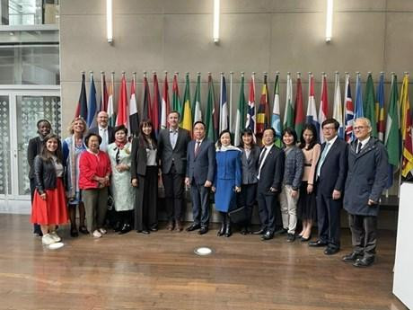 Delegados en el evento. (Fotografía: VNA)