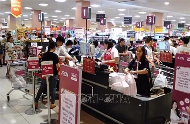En AEON Binh Duong. (Fotografía: VNA)