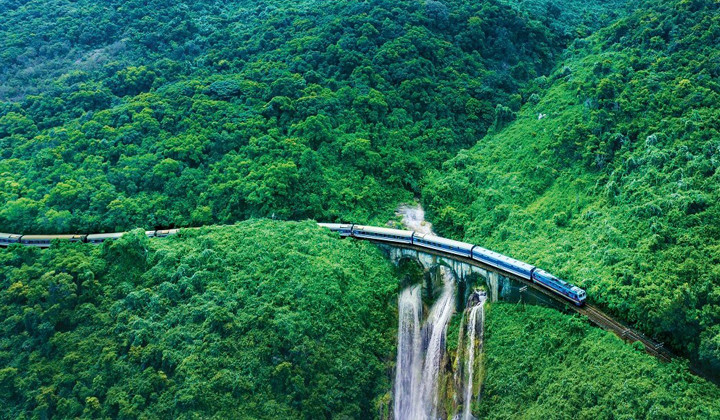 La ruta de tren Hue - Da Nang (Foto: thuathienhue.gov.vn)