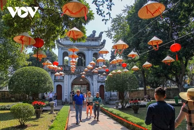 El Templo de la Literatura de Hanói. (Foto: Internet)