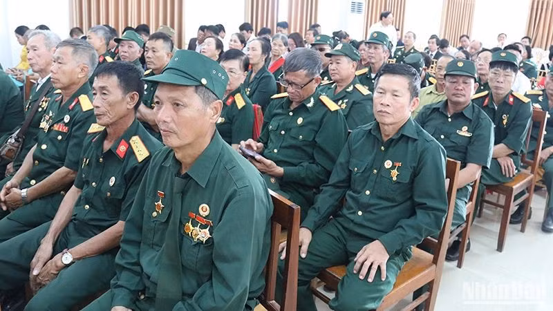 Veteranos asistentes al evento. 