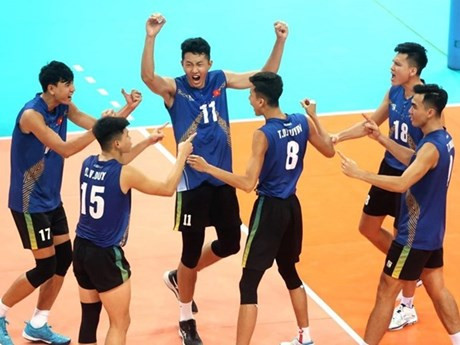 Voleibolistas masculinos vietnamitas avanzan a las semifinales de la Copa Challenge de la AVC. (Foto: AVC)