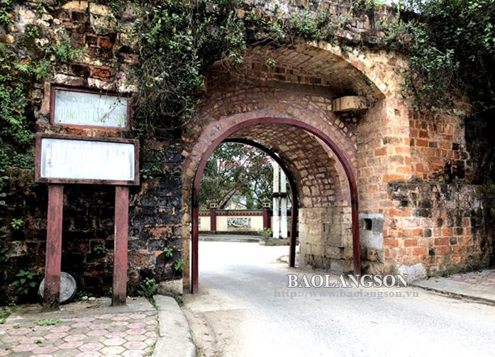 Antigua muralla de Lang Son, en el barrio de Chi Lang. (Fotografía: baolangson.vn)