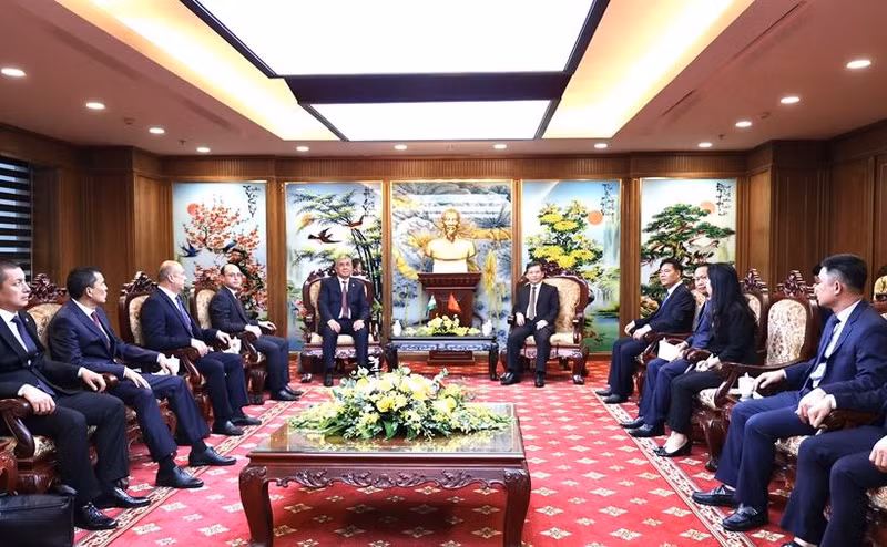 Escena de la reunión. (baovephapluat.vn)