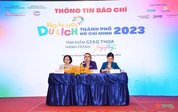 Rueda de prensa para anunciar la organización de la XIX Festival de Turismo de Ciudad Ho Chi Minh. (Foto: qdnd.vn)