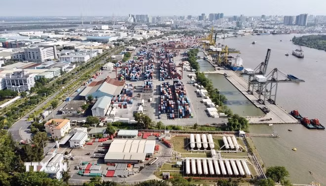 Un parque industrial en Ciudad Ho Chi Minh. (Foto: VNA)