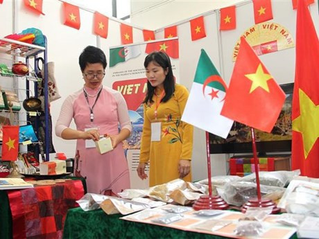 En el pabellón vietnamita. (Foto: VNA)
