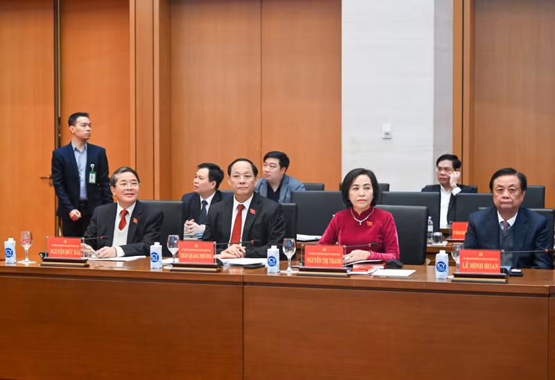 Miembros del Buró Permanente del Comité partidista y vicetitular de la ANV.