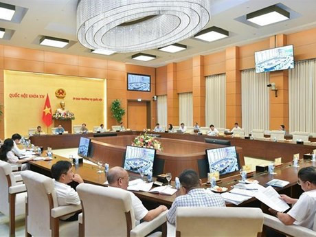 Escena de la reunión. (Foto: VNA)