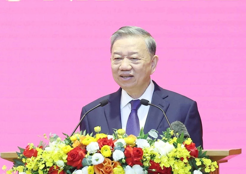 El secretario general del Partido Comunista de Vietnam, To Lam. (Foto: VNA)