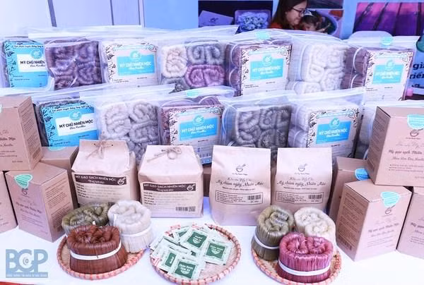 Los fideos de arroz "chu" de Bac Giang son uno de los productos potenciales para ser reconocidos como productos OCOP nacionales de cinco estrellas. (Fotografía: stttt.bacgiang.gov.vn)