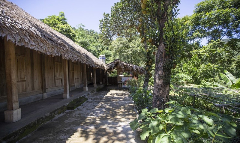 Servicio de motel comunitario para atender a los viajeros al pueblo de Sung, en el distro de Da Bac, de la provincia de Hoa Binh (Fuente:VNA) 