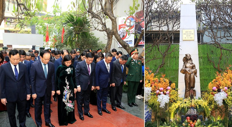 Homenajean en Hanói a víctimas de bombardeos estadounidenses de 1972