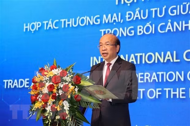 Phan Chi Hieu, presidente de VASS, habla en el evento. (Foto: VNA)