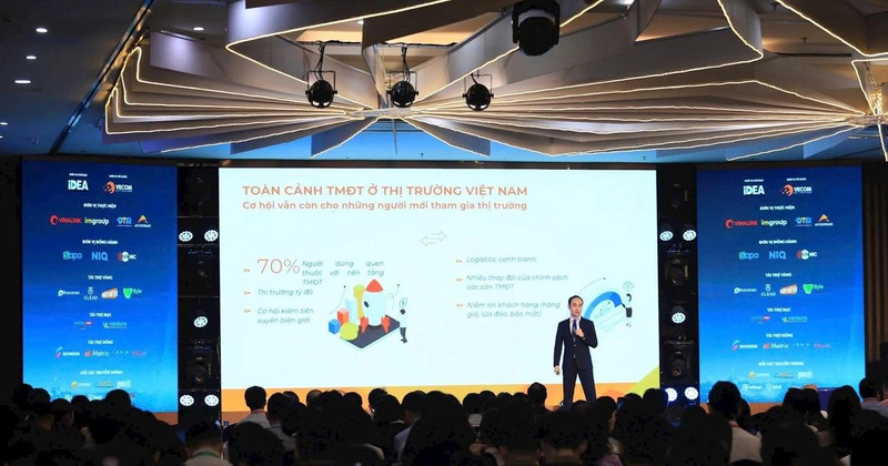 Foro sobre Panorama del Comercio Electrónico de Vietnam. (Foto: Comité Organizador)
