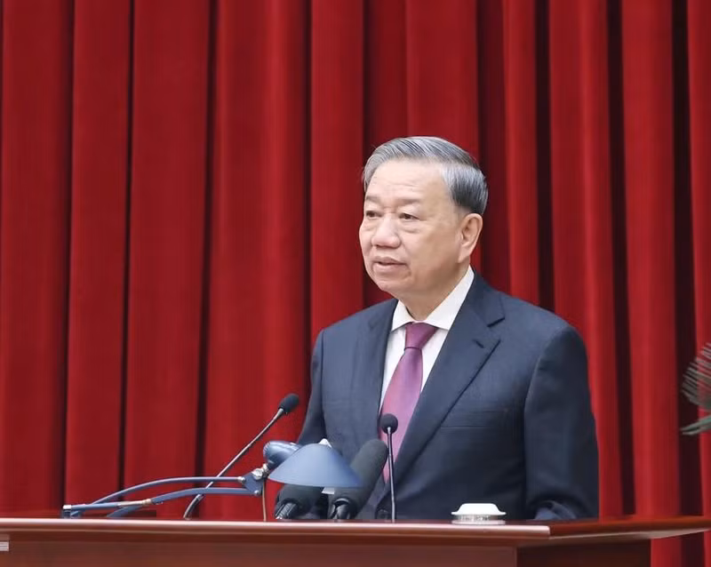 El secretario general del Partido Comunista de Vietnam, To Lam. (Foto: VNA)