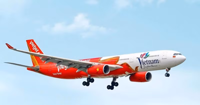 Un avión de Vietjet. (Foto: VNA)