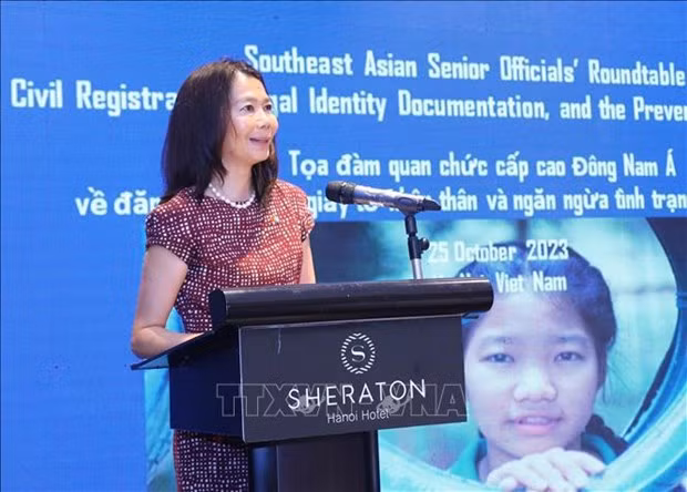 Pauline Tamesis, coordinadora residente de la ONU en Vietnam. (Fotografía: VNA)