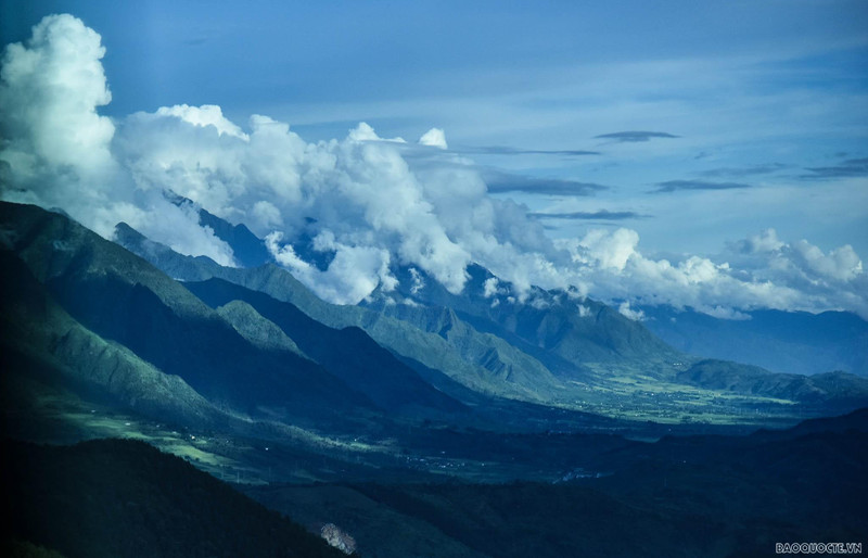 La belleza natural de Lai Chau al llegar el otoño. (Fotografía: baoquocte.vn)