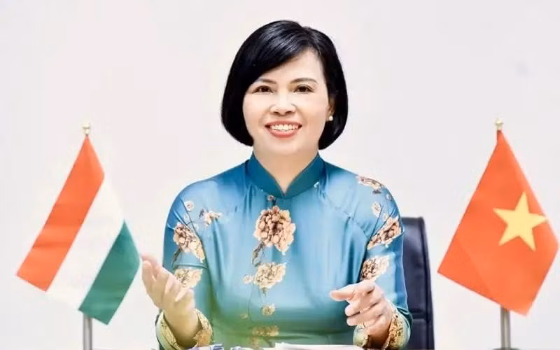 La embajadora vietnamita en Hungría y Croacia, Nguyen Thi Bich Thao (Foto: Cortesía de la Embajada de Vietnam en Hungría)