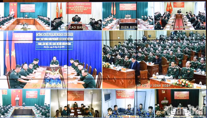 El primer ministro solicita al puesto fronterizo de Truong Sa que se coordine estrechamente con las fuerzas competentes en el mar para mantener la independencia, la soberanía y la integridad territorial, y manejar los asuntos marítimos sobre la base del derecho nacional e internacional.