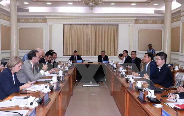 Panorama de la reunión. (Foto: VNA)