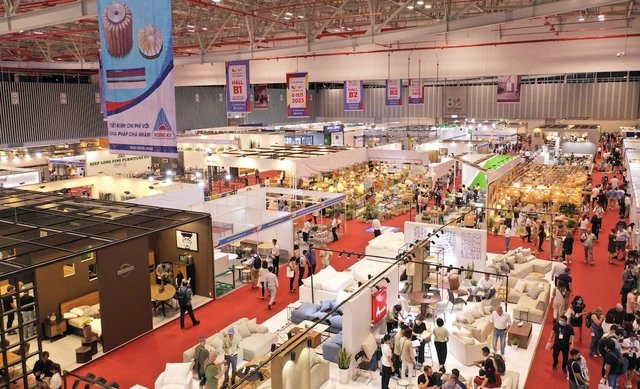 En la VIFA EXPO 2023. (Foto: vietnamnet.vn)