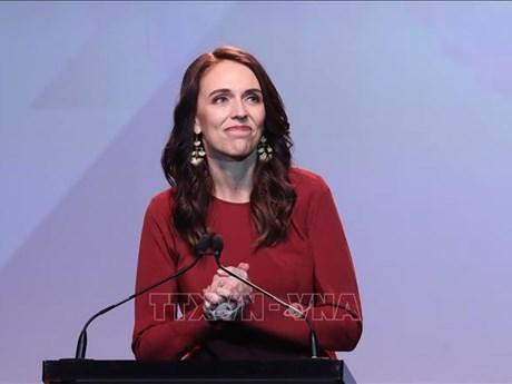 La primera ministra de Nueva Zelanda, Jacinda Ardern. (Fotografía: AFP/VNA)