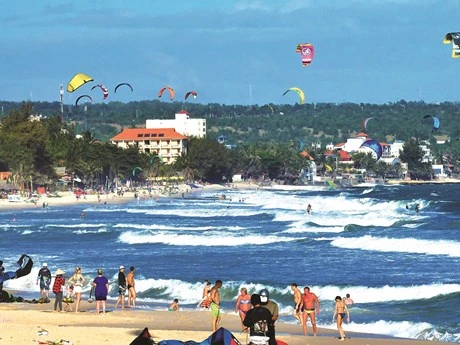 Playa Ham Tien, en la ciudad de Phan Thiet, provincia de Binh Thuan. (Foto: baobinhthuan.com.vn)