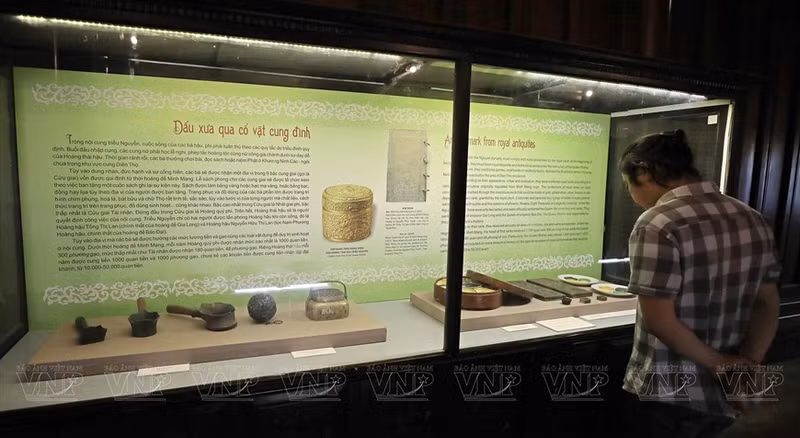 Herramientas de la vida cotidiana en el harén son preservadas. (Fuente:VNA)