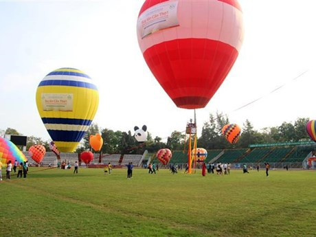 Festival de Globos Aerostáticos 2023. (Foto: VNA)