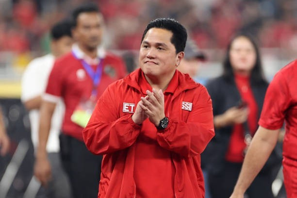 El jefe de la Asociación de Fútbol de Indonesia (PSSI), Erick Thohir. (Foto: Internet)