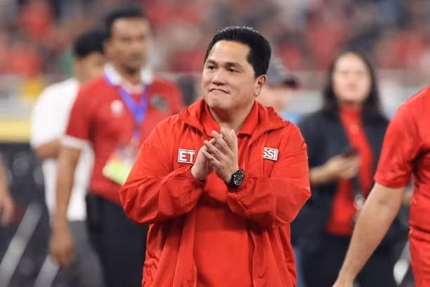 El jefe de la Asociación de Fútbol de Indonesia (PSSI), Erick Thohir. (Foto: Internet)