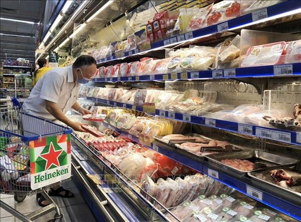 En un supermercado en Ciudad Ho Chi Minh. (Foto: VNA)