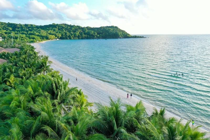 Playa de Kem, en la Isla de Phu Quoc. (Fotografía: Nhan Dan)