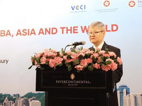 El vicepresidente de la Cámara de Comercio e Industria de Vietnam, Vo Tan Thanh. (Foto: VNA)
