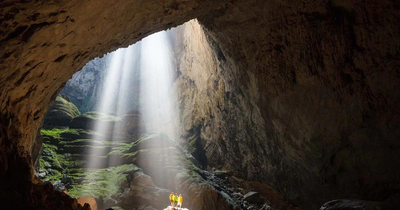La cueva de Son Doong dentro del Parque Nacional Phong Nha - Ke Bang. (Foto: VNA)
