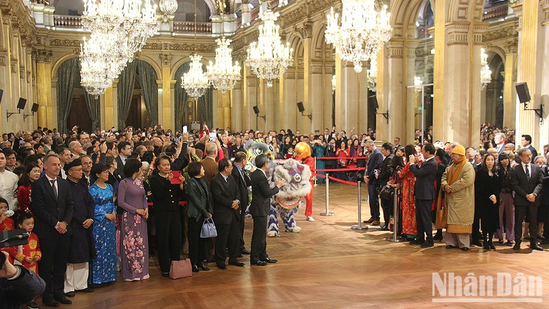 En el evento. 