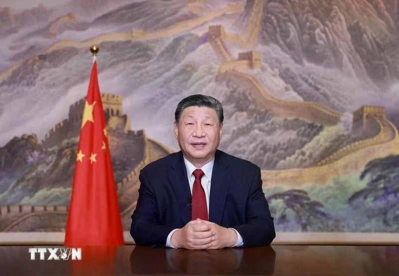 El secretario general del Partido Comunista de China y presidente de ese país, Xi Jingping. (Foto: VNA)