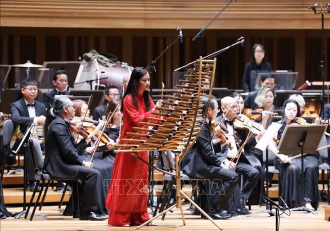 Una presentación artística en el evento (Foto: VNA)