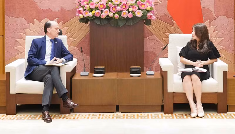 En el encuentro. (daibieunhandan.vn)