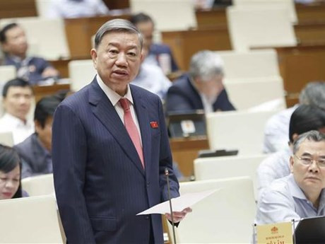 El ministro de Seguridad Pública de Vietnam, To Lam. (Foto: VNA) 