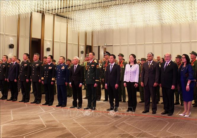 Delegados participantes en la cita. (Foto: VNA)