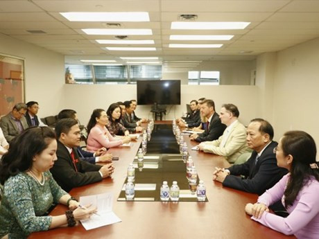 El panorama de la reunión. (Foto: sggp.org.vn)