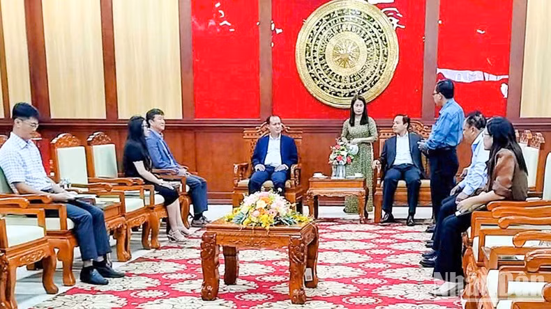 Escena de la recepción.