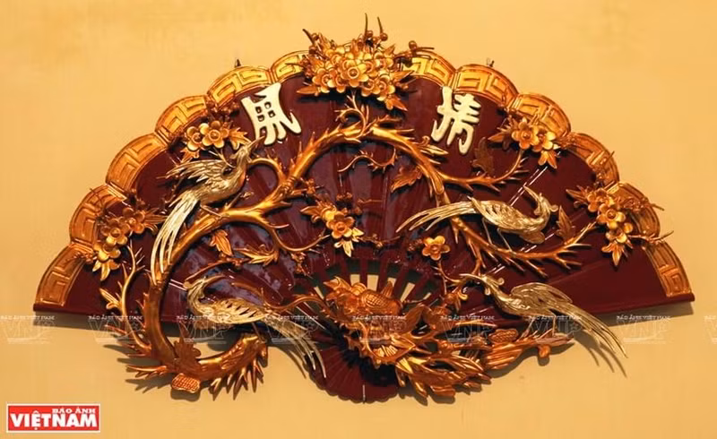 Un producto de laca Ha Thai. (Fotografía: VNA)