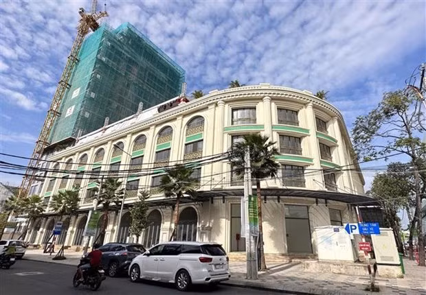 El nuevo aparcamiento en Can Tho. (Foto: VNA)