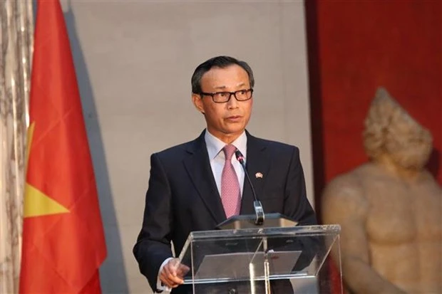 El embajador vietnamita en Dinamarca, Luong Thanh Nghi. (Foto: VNA)